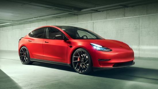 Novitec представило свой Tesla Model 3